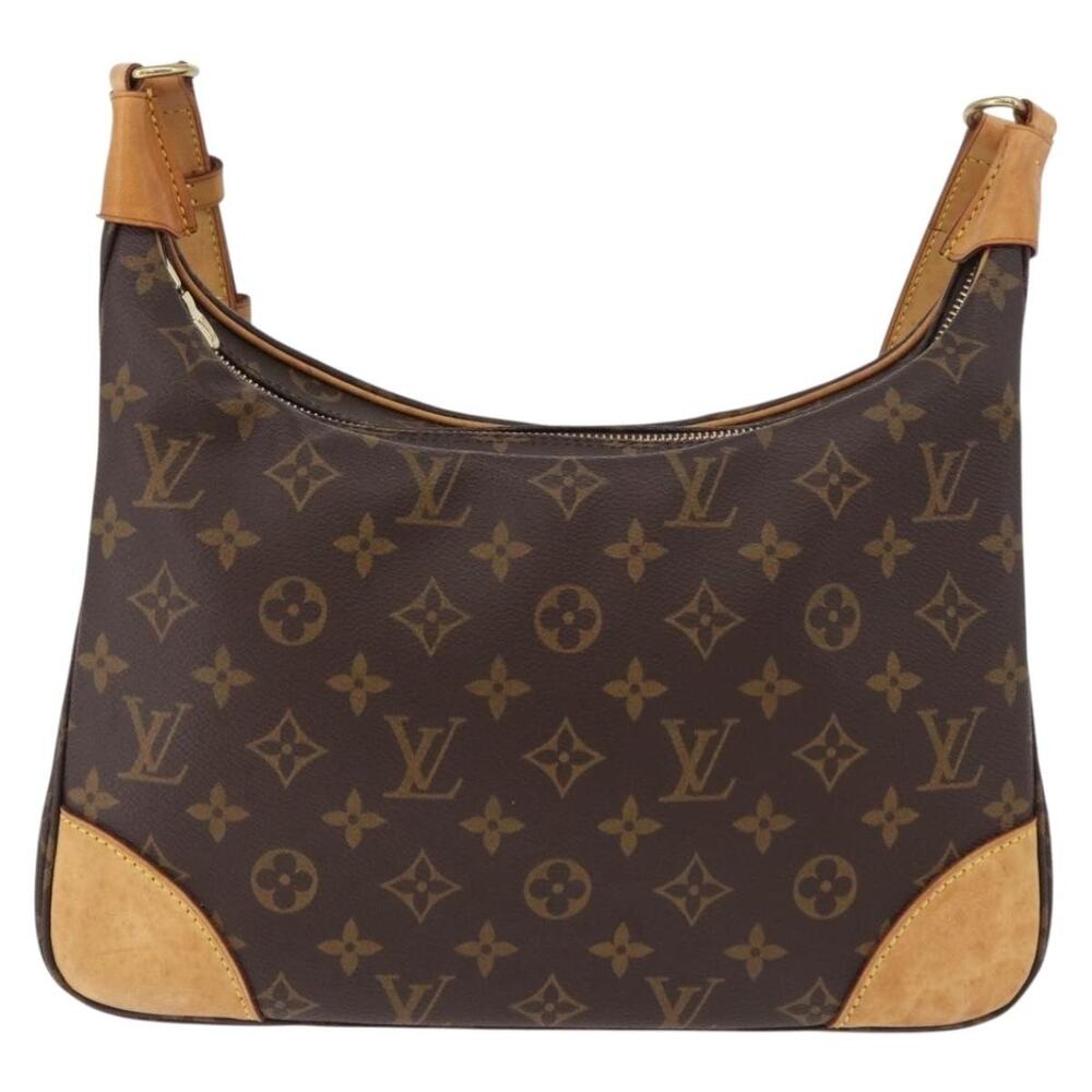 Louis Vuitton Monogram Boulogne 30 Shoulder Bag Brown
